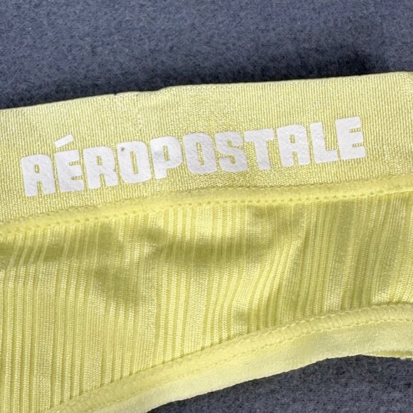 Aeropostale Women's Size Medium Panty Thong Seamless Yellow New Without Tags - Picture 3 of 9